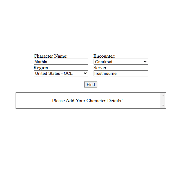 time parses website layout